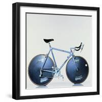 The Crono Road Model of Laser Bicycle (Cinelli, Milan)-Johannes Handschin-Framed Giclee Print