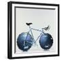 The Crono Road Model of Laser Bicycle (Cinelli, Milan)-Johannes Handschin-Framed Giclee Print