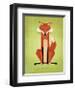 The Crooked Fox-John Golden-Framed Giclee Print