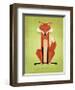 The Crooked Fox-John Golden-Framed Giclee Print