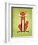 The Crooked Fox-John Golden-Framed Giclee Print