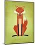 The Crooked Fox-John Golden-Mounted Giclee Print