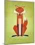 The Crooked Fox-John Golden-Mounted Giclee Print