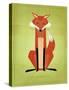 The Crooked Fox-John Golden-Stretched Canvas