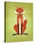 The Crooked Fox-John Golden-Stretched Canvas