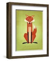 The Crooked Fox-John W Golden-Framed Giclee Print