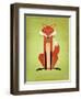 The Crooked Fox-John W Golden-Framed Giclee Print