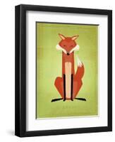 The Crooked Fox-John W Golden-Framed Giclee Print