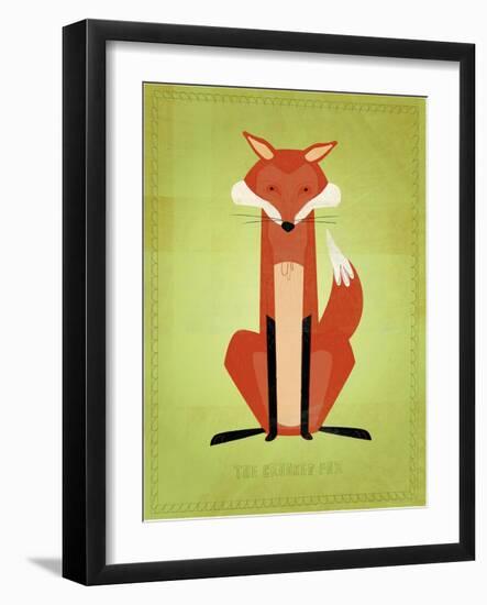 The Crooked Fox-John W Golden-Framed Giclee Print