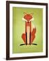 The Crooked Fox-John W Golden-Framed Giclee Print