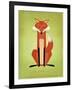 The Crooked Fox-John W Golden-Framed Giclee Print