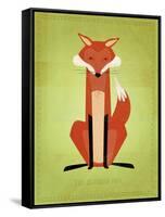 The Crooked Fox-John W Golden-Framed Stretched Canvas