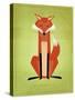 The Crooked Fox-John W Golden-Stretched Canvas