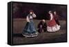 The Croquet Game-Winslow Homer-Framed Stretched Canvas