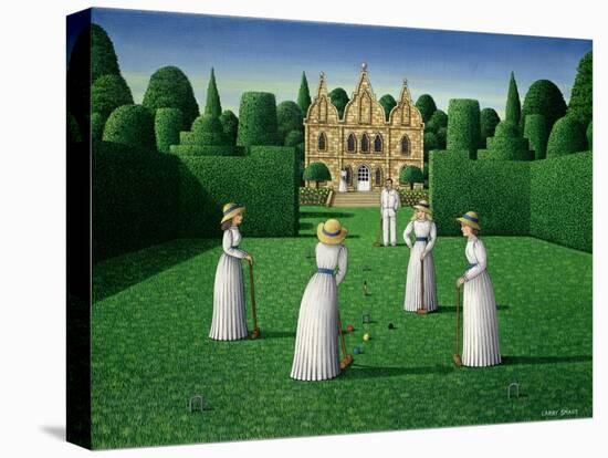 The Croquet Match, 1978-Larry Smart-Stretched Canvas