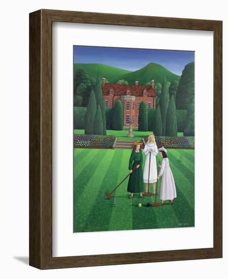 The Croquet Match, 1986-Larry Smart-Framed Giclee Print