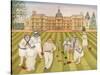 The Croquet Match-Gillian Lawson-Stretched Canvas