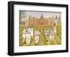 The Croquet Match-Gillian Lawson-Framed Giclee Print