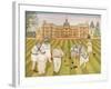 The Croquet Match-Gillian Lawson-Framed Giclee Print