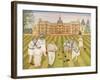 The Croquet Match-Gillian Lawson-Framed Giclee Print