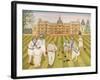 The Croquet Match-Gillian Lawson-Framed Giclee Print