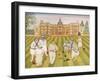 The Croquet Match-Gillian Lawson-Framed Giclee Print