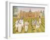 The Croquet Match-Gillian Lawson-Framed Premium Giclee Print