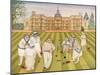 The Croquet Match-Gillian Lawson-Mounted Premium Giclee Print