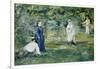 The Croquet Party, 1873-Edouard Manet-Framed Giclee Print