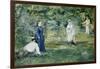 The Croquet Party, 1873-Edouard Manet-Framed Giclee Print