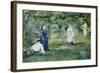 The Croquet Party, 1873-Edouard Manet-Framed Giclee Print