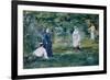 The Croquet Party (La Partie De Croque)-Edouard Manet-Framed Giclee Print