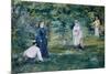 The Croquet Party (La Partie De Croque)-Edouard Manet-Mounted Giclee Print