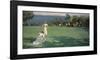 The Croquet Party-Sir John Lavery-Framed Premium Giclee Print