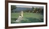 The Croquet Party-Sir John Lavery-Framed Premium Giclee Print