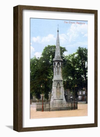 The Cross, Banbury, Oxfordshire, 1910-null-Framed Giclee Print