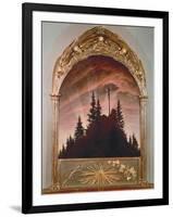 The Cross in the Mountains, 1808 (For the Private Chapel of the Earl Von Thun in Tetschen)-Caspar David Friedrich-Framed Giclee Print