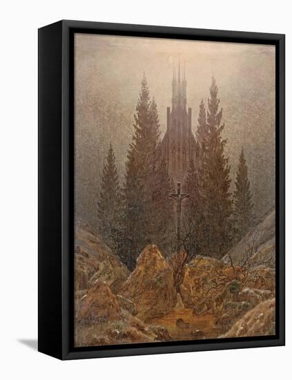 The Cross in the Mountains, 1808-Caspar David Friedrich-Framed Stretched Canvas