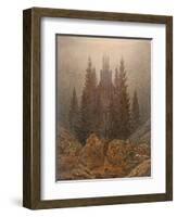 The Cross in the Mountains, 1808-Caspar David Friedrich-Framed Giclee Print