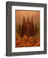 The Cross in the Mountains, 1812-Caspar David Friedrich-Framed Giclee Print