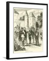 The Cross of Valour, September 1870-null-Framed Giclee Print