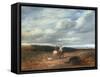 The Cross Roads-David Cox-Framed Stretched Canvas