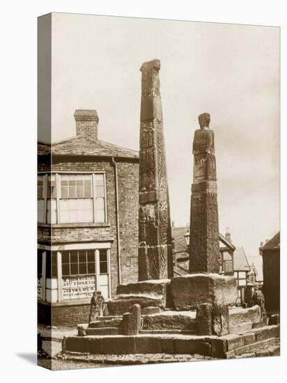 The Crosses, Sandbach-null-Stretched Canvas