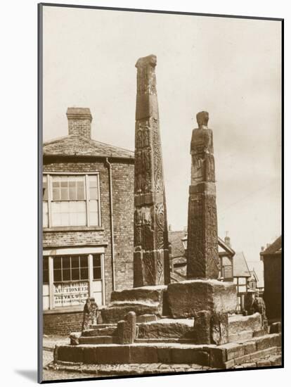 The Crosses, Sandbach-null-Mounted Photographic Print