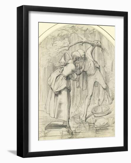 The Crossing, C.1860-John Richard Clayton-Framed Giclee Print