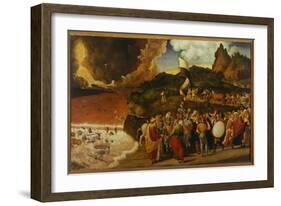 The Crossing of the Red Sea-Andrea Previtali-Framed Giclee Print