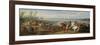 The Crossing of the Rhine, 12th June 1672-Adam Frans van der Meulen-Framed Giclee Print