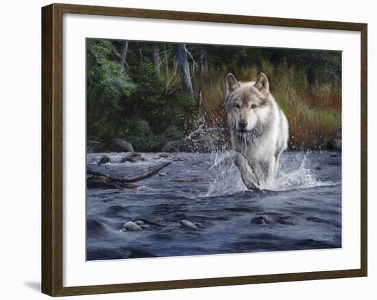 The Crossing-Kevin Daniel-Framed Art Print