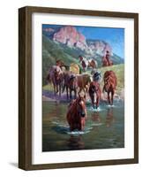 The Crossing-Jack Sorenson-Framed Art Print