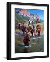 The Crossing-Jack Sorenson-Framed Art Print